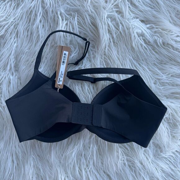 Skims Ultimate Push up Plunge Bra Onyx Size 32DD - Picture 4 of 6